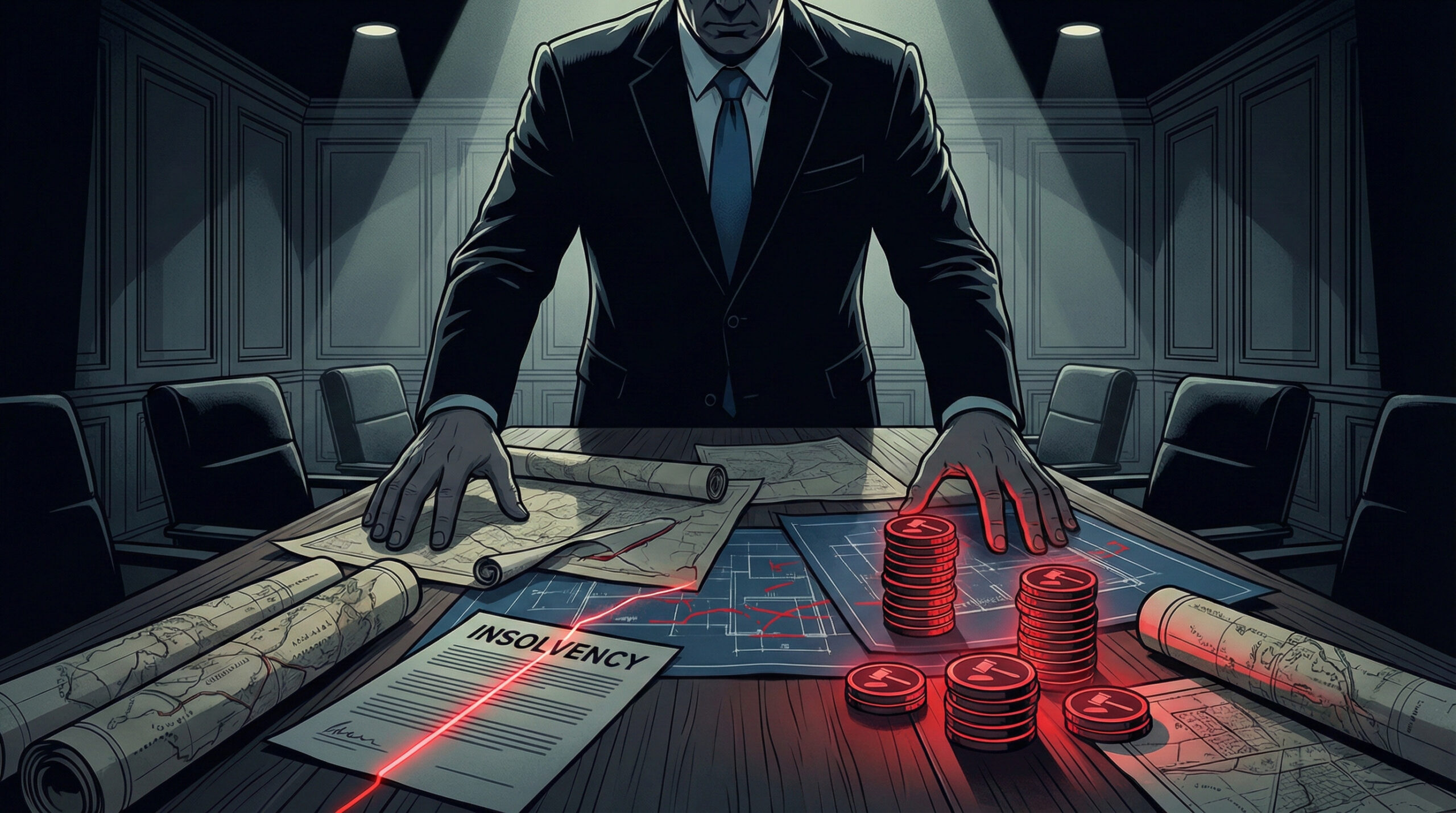 How Big Builders Exploit Insolvency Loopholes to Grab Land at Throwaway Prices — And Why Every Indian Land Buyer Must Understand This Game