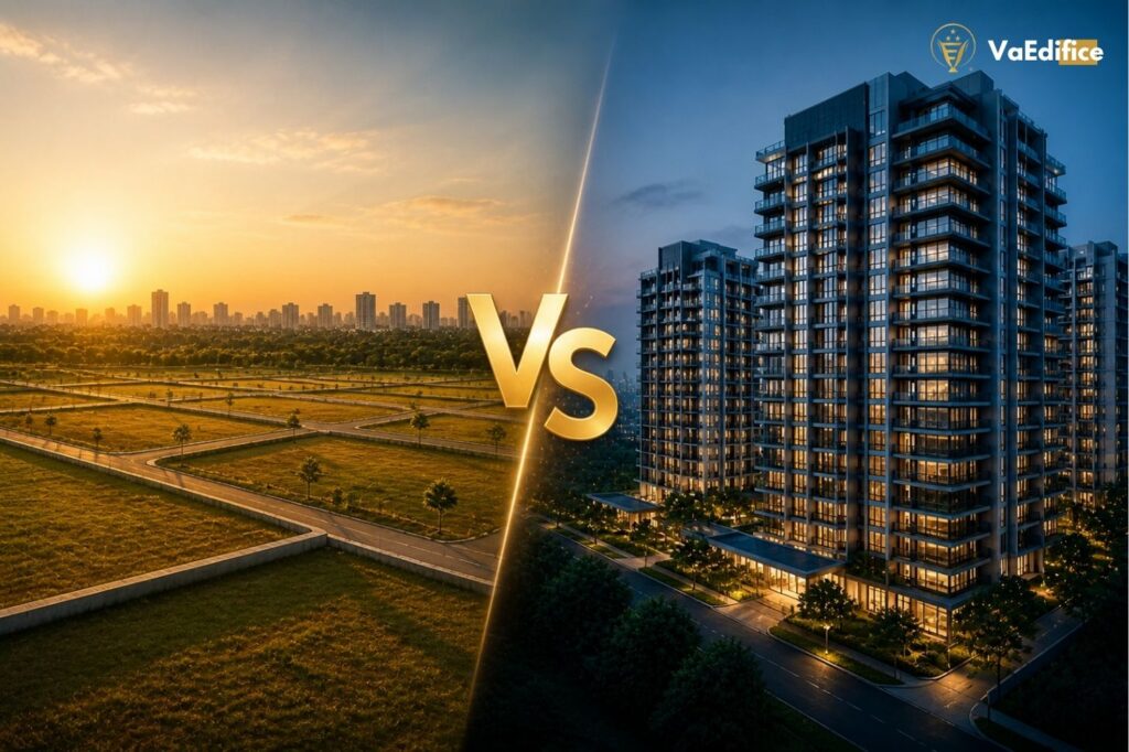 NCR Plot vs Luxury Apartment Investment Analysis - VaEdifice