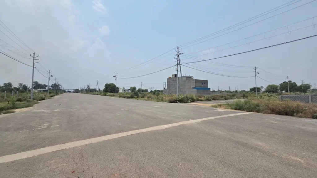 industrial plot land baghpat property image wide road access