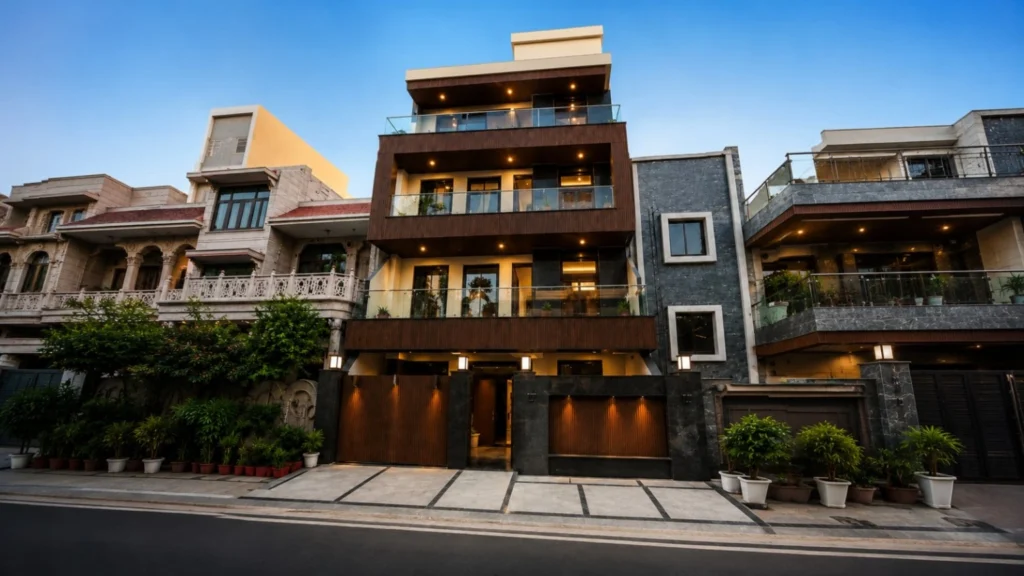 250 Sq.M luxury kothi dimensions 10 meter front by 25 meter depth in Sector 99 Noida